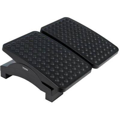 Tooq Reposapiés Ajustable TQFR0604-B con Inclinación y Altura Tooq Reposapiés Ajustable TQFR0604-B con Inclinación y Altura