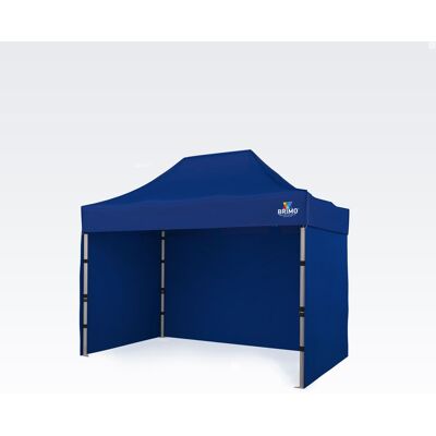 BRIMO Carpa de jardín profesional 2x3m ALU EXCLUSIVE (3 paredes) - con 3 paredes - Azul BRIMO Carpa de jardín profesional 2x3m ALU EXCLUSIVE (3 paredes) - con 3 paredes - Azul