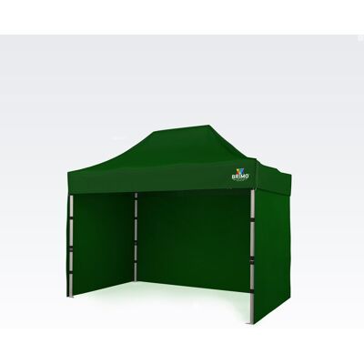 BRIMO Carpa de jardín profesional 2x3m ALU EXCLUSIVE (3 paredes) - con 3 paredes - Verde BRIMO Carpa de jardín profesional 2x3m ALU EXCLUSIVE (3 paredes) - con 3 paredes - Verde