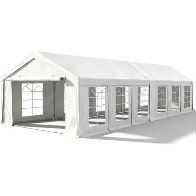 BRIMO Carpa de fiesta para bodas 6x12 m – lujosa y estable (260 kg) - - BRIMO Carpa de fiesta para bodas 6x12 m – lujosa y estable (260 kg) - -