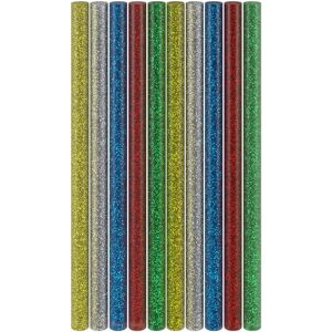 Pack de 10x Tubos de Pegamento Caliente de Colores con Purpurina (Ø7 x 150 mm) - GOOBAY Pack de 10x Tubos de Pegamento Caliente de Colores con Purpurina (Ø7 x 150 mm) - GOOBAY