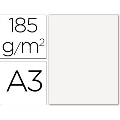 Guarro A3 Carton Blanco 185 Gr (50 Hojas) Guarro A3 Carton Blanco 185 Gr (50 Hojas)