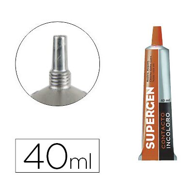 Pegamento Supergen Contacto - 40ml - Pack de 24 Pegamento Supergen Contacto - 40ml - Pack de 24