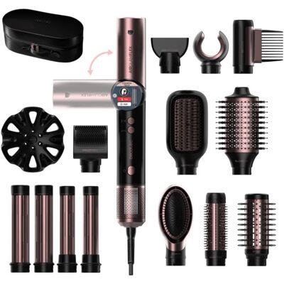 Modelador de Cabello "14-EN-1" AirGlam Flex (Negro) – CECOTEC Modelador de Cabello "14-EN-1" AirGlam Flex (Negro) – CECOTEC