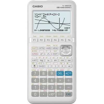 Calculadora gráfica FX 9860 GIII (Blanca) - CASIO Calculadora gráfica FX 9860 GIII (Blanca) - CASIO