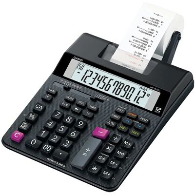 Calculadora de escritorio HR-150RCE 12 dígitos con impresión - CASIO Calculadora de escritorio HR-150RCE 12 dígitos con impresión - CASIO