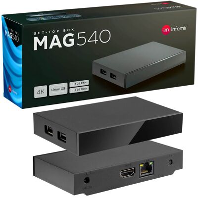 Receptor de televisión UHD 4K HEVC - Decodificador IPTV Receptor de televisión UHD 4K HEVC - Decodificador IPTV