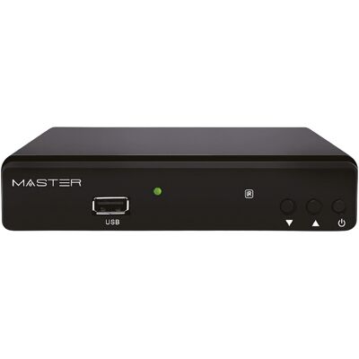 Receptor TDT DVB-T/T2 H.265 (Negro) - MASTER Receptor TDT DVB-T/T2 H.265 (Negro) - MASTER