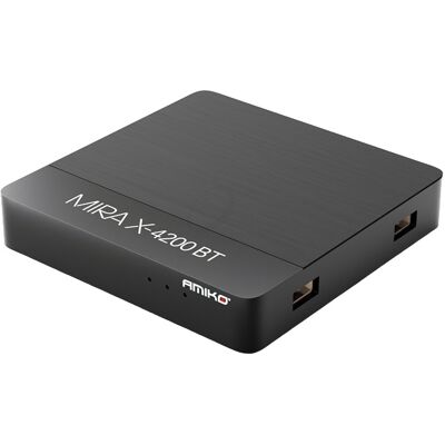 Receptor Linux IPTV Mira X HiS-4200 BT SE 1GB/8GB 5G VPN 4K Bluetooth - AMIKO Receptor Linux IPTV Mira X HiS-4200 BT SE 1GB/8GB 5G VPN 4K Bluetooth - AMIKO