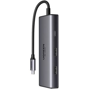 Concentrador USB-C "6 en 1" Revodok (2x HDMI / 2x USB-C / 2x USB-A) - UGREEN Concentrador USB-C "6 en 1" Revodok (2x HDMI / 2x USB-C / 2x USB-A) - UGREEN