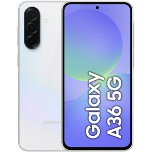 Samsung Galaxy A36 5G Smartphone de 6,7", 6 GB/128 GB, doble SIM (blanco) Samsung Galaxy A36 5G Smartphone de 6,7", 6 GB/128 GB, doble SIM (blanco)