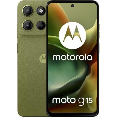 Motorola Moto g15 4G 6.72" 8GB/256GB Dual SIM Smartphone (Verde) Motorola Moto g15 4G 6.72" 8GB/256GB Dual SIM Smartphone (Verde)