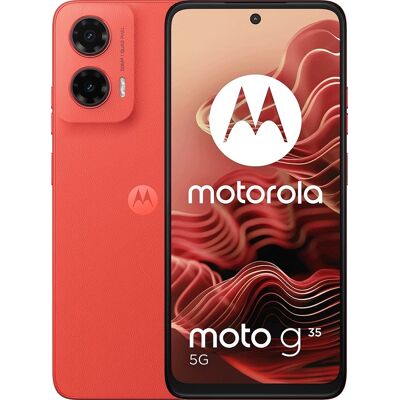 Motorola Moto G35 5G Smartphone de 6,72 pulgadas, 8 GB/256 GB, doble SIM (rojo guayaba) Motorola Moto G35 5G Smartphone de 6,72 pulgadas, 8 GB/256 GB, doble SIM (rojo guayaba)