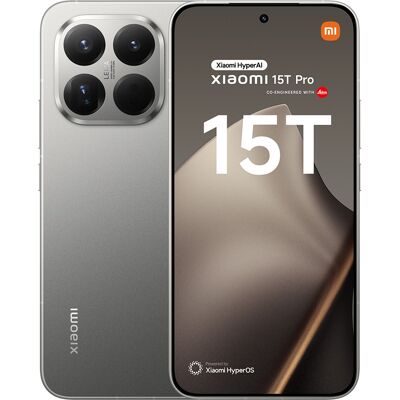 Xiaomi Smartphone 15T Pro 5G 6.83" 12GB/256GB Dual SIM (Gris) Xiaomi Smartphone 15T Pro 5G 6.83" 12GB/256GB Dual SIM (Gris)