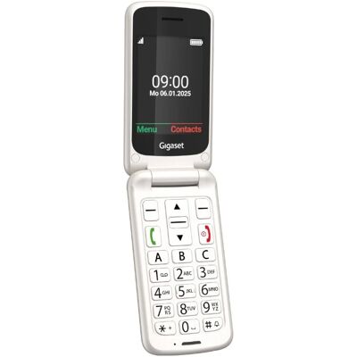 Siemens Teléfono Móvil Sénior GL595 2,8" (Blanco Perla) - GIGASET Siemens Teléfono Móvil Sénior GL595 2,8" (Blanco Perla) - GIGASET