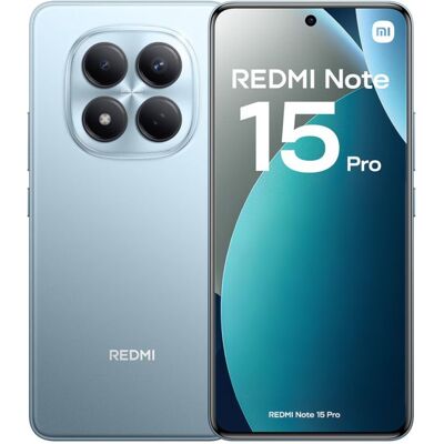 Smartphone Xiaomi Redmi Note 15 Pro 4G 6,77" 8GB/256GB Dual SIM (Glacier Blue) Smartphone Xiaomi Redmi Note 15 Pro 4G 6,77" 8GB/256GB Dual SIM (Glacier Blue)
