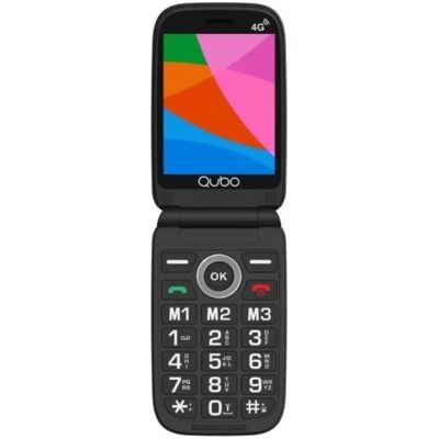 Teléfono móvil X-340 4G (Negro) - QUBO Teléfono móvil X-340 4G (Negro) - QUBO