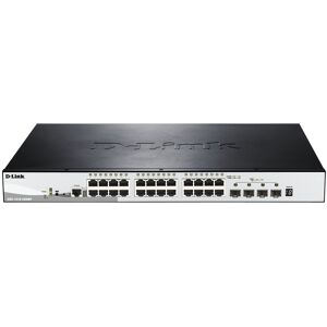 Conmutador de red Gigabit Ethernet L2/L3 administrado de 28 puertos - D-LINK Conmutador de red Gigabit Ethernet L2/L3 administrado de 28 puertos - D-LINK