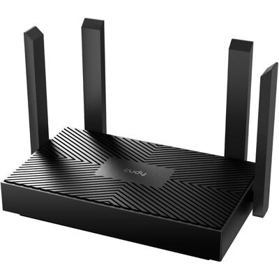 Router Inalámbrico AX1500 WR1500 Wi-Fi 6 Doble Banda (Negro) - CUDY Router Inalámbrico AX1500 WR1500 Wi-Fi 6 Doble Banda (Negro) - CUDY