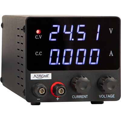 Fuente de Alimentación X3005 MINI 30V/5A (Negra) - XTREME Fuente de Alimentación X3005 MINI 30V/5A (Negra) - XTREME