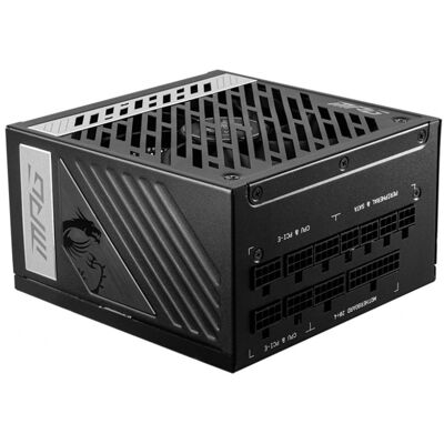 Fuente de Alimentación ATX MPG A1000G 1000W 80 Plus Gold Full Modular - MSI Fuente de Alimentación ATX MPG A1000G 1000W 80 Plus Gold Full Modular - MSI
