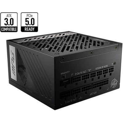Fuente de alimentación ATX MPG A850G PCIe5 850W 80 Plus Gold Full Modular - MSI Fuente de alimentación ATX MPG A850G PCIe5 850W 80 Plus Gold Full Modular - MSI
