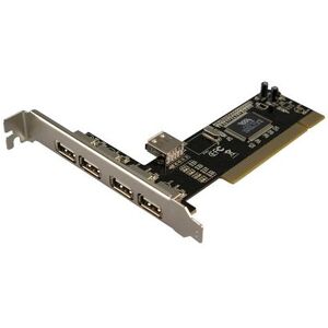 Tarjeta PCI 4+1 Puertos USB 2.0 - LogiLink Tarjeta PCI 4+1 Puertos USB 2.0 - LogiLink