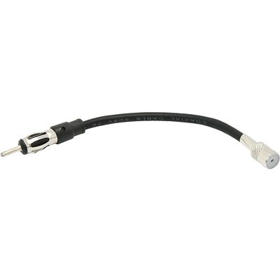 Cable Adaptador de Antena Auto-Radio DIN Macho - ISO Hembra (26cm) Cable Adaptador de Antena Auto-Radio DIN Macho - ISO Hembra (26cm)