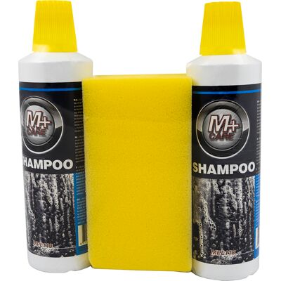 Pack 2x Champú 500ml + Esponja para Vehículos Pack 2x Champú 500ml + Esponja para Vehículos