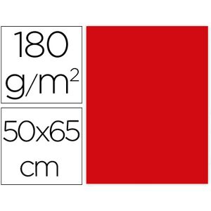 Cartulina Liderpapel 50x65cm 180g Rojo Navidad Pack de 25 - Cartulina Cartulina Liderpapel 50x65cm 180g Rojo Navidad Pack de 25 - Cartulina