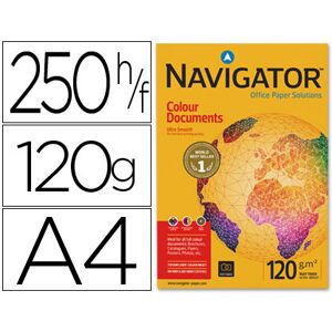 NAVIGATOR Papel Fotocopia Navegador Din A4, (250 Hojas), 120 Gr NAVIGATOR Papel Fotocopia Navegador Din A4, (250 Hojas), 120 Gr