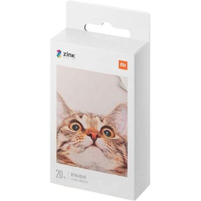 Hojas de impresión para impresora fotográfica portátil Mi 2x3" (20 hojas) - XIAOMI Hojas de impresión para impresora fotográfica portátil Mi 2x3" (20 hojas) - XIAOMI