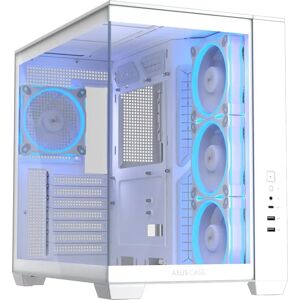 Caja ATX A32 Plus Vidrio Templado ARGB (Blanco) - ASUS Caja ATX A32 Plus Vidrio Templado ARGB (Blanco) - ASUS
