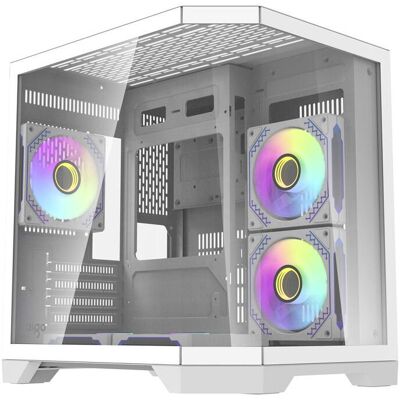 Darkflash Tech FT350 Caja PC Compacta - 5 Ventiladores ARGB Darkflash Tech FT350 Caja PC Compacta - 5 Ventiladores ARGB