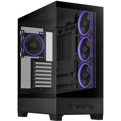 Caja de vidrio templado ATX A31 Plus ARGB (negro) - ASUS Caja de vidrio templado ATX A31 Plus ARGB (negro) - ASUS