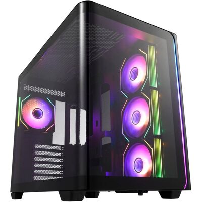 FSP Group Caja de vidrio templado ATX M580 (negro) - FSP FSP Group Caja de vidrio templado ATX M580 (negro) - FSP
