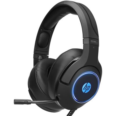 Auriculares USB para juegos DHE-8003 (negros) - HP Auriculares USB para juegos DHE-8003 (negros) - HP