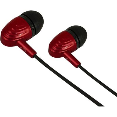 Auriculares estéreo con cable y micrófono (negro/rojo) - ESPERANZA Auriculares estéreo con cable y micrófono (negro/rojo) - ESPERANZA
