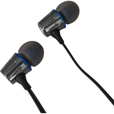 Auriculares estéreo con cable y micrófono (grafito/azul) - ESPERANZA Auriculares estéreo con cable y micrófono (grafito/azul) - ESPERANZA