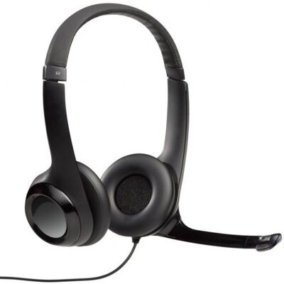 Auriculares de diadema con micrófono - Logitech H390 Auriculares de diadema con micrófono - Logitech H390