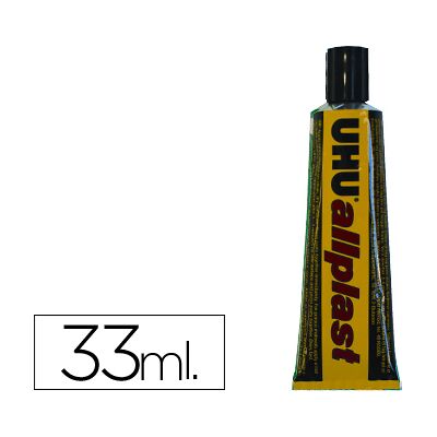 UHU 63182 - All Plast - Pegamento - 33ml UHU 63182 - All Plast - Pegamento - 33ml