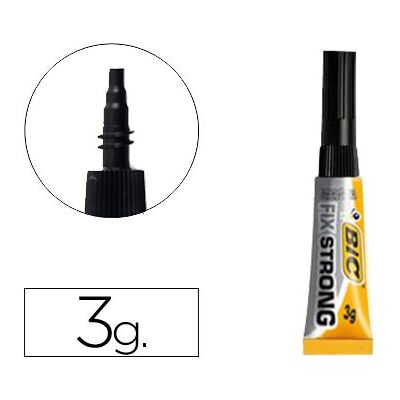 Pegamento Bic Fix Fuerte 3 Gr Adhesivo Extra Fuerte Pegamento Bic Fix Fuerte 3 Gr Adhesivo Extra Fuerte