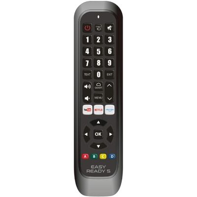 JOLLYLINE Mando Universal "EASY READY 5" para TVs SAMSUNG, LG, SONY, PHILIPS y PANASONIC - Jolly Line JOLLYLINE Mando Universal "EASY READY 5" para TVs SAMSUNG, LG, SONY, PHILIPS y PANASONIC - Jolly Line