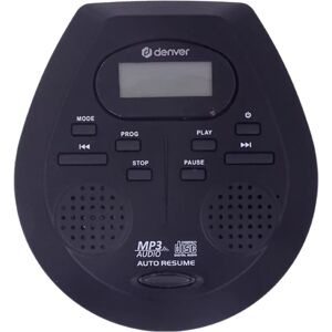 Reproductor de CD portátil DMP-395 (Negro) - DENVER Reproductor de CD portátil DMP-395 (Negro) - DENVER