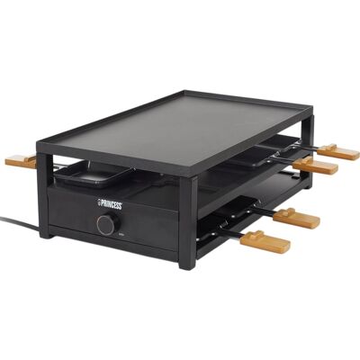 Princess 162655 - Negro - Grill de Raclette Princess 162655 - Negro - Grill de Raclette