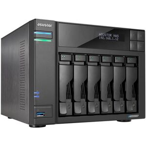 Servidor NAS AS6706T Lockerstor 6-Bays (Negro) - ASUSTOR Servidor NAS AS6706T Lockerstor 6-Bays (Negro) - ASUSTOR