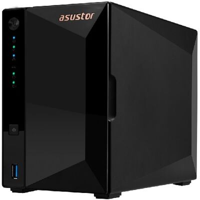 Servidor NAS AS3302T de 2 bahías (negro) - ASUSTOR Servidor NAS AS3302T de 2 bahías (negro) - ASUSTOR
