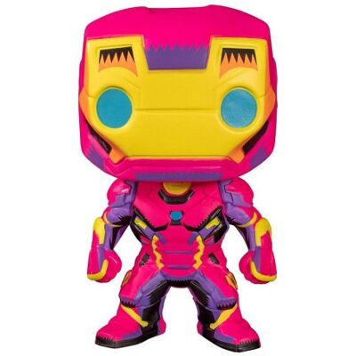 ¡Figura pop! Iron-Man Marvel Luz Negra - FUNKO ¡Figura pop! Iron-Man Marvel Luz Negra - FUNKO