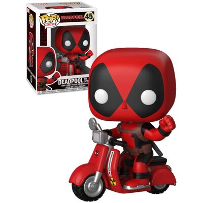 ¡Figura pop! Deadpool en scooter - FUNKO ¡Figura pop! Deadpool en scooter - FUNKO