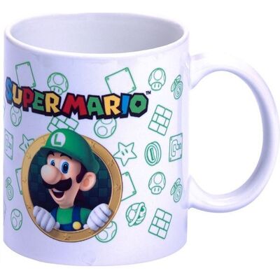 Taza Luigi Super Mario Bros - NINTENDO Taza Luigi Super Mario Bros - NINTENDO